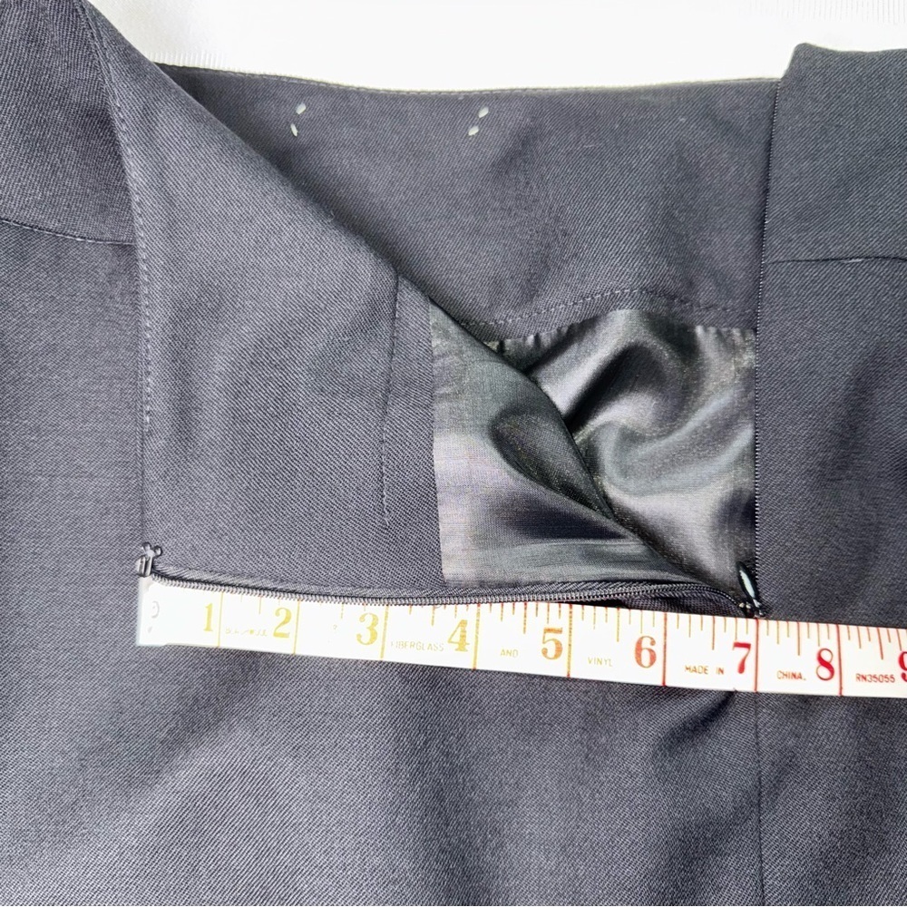 Pendleton Classic Black Pencil Skirt Sz 14 NWT 100% Virgin Wool - Picture 8 of 13